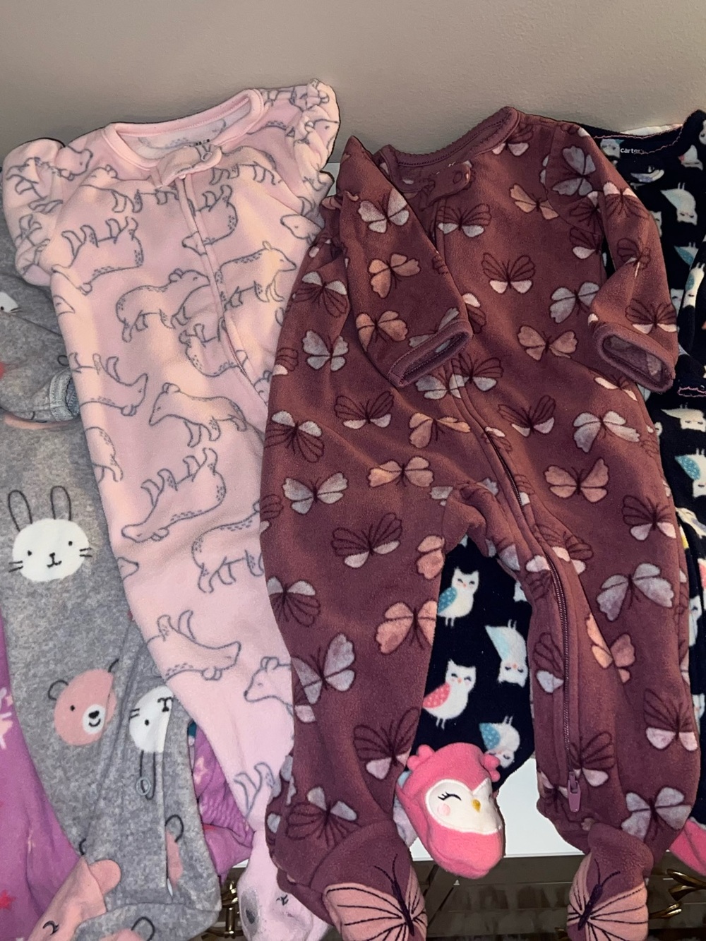 Carters sleepers pjs 3-6 & 6 months